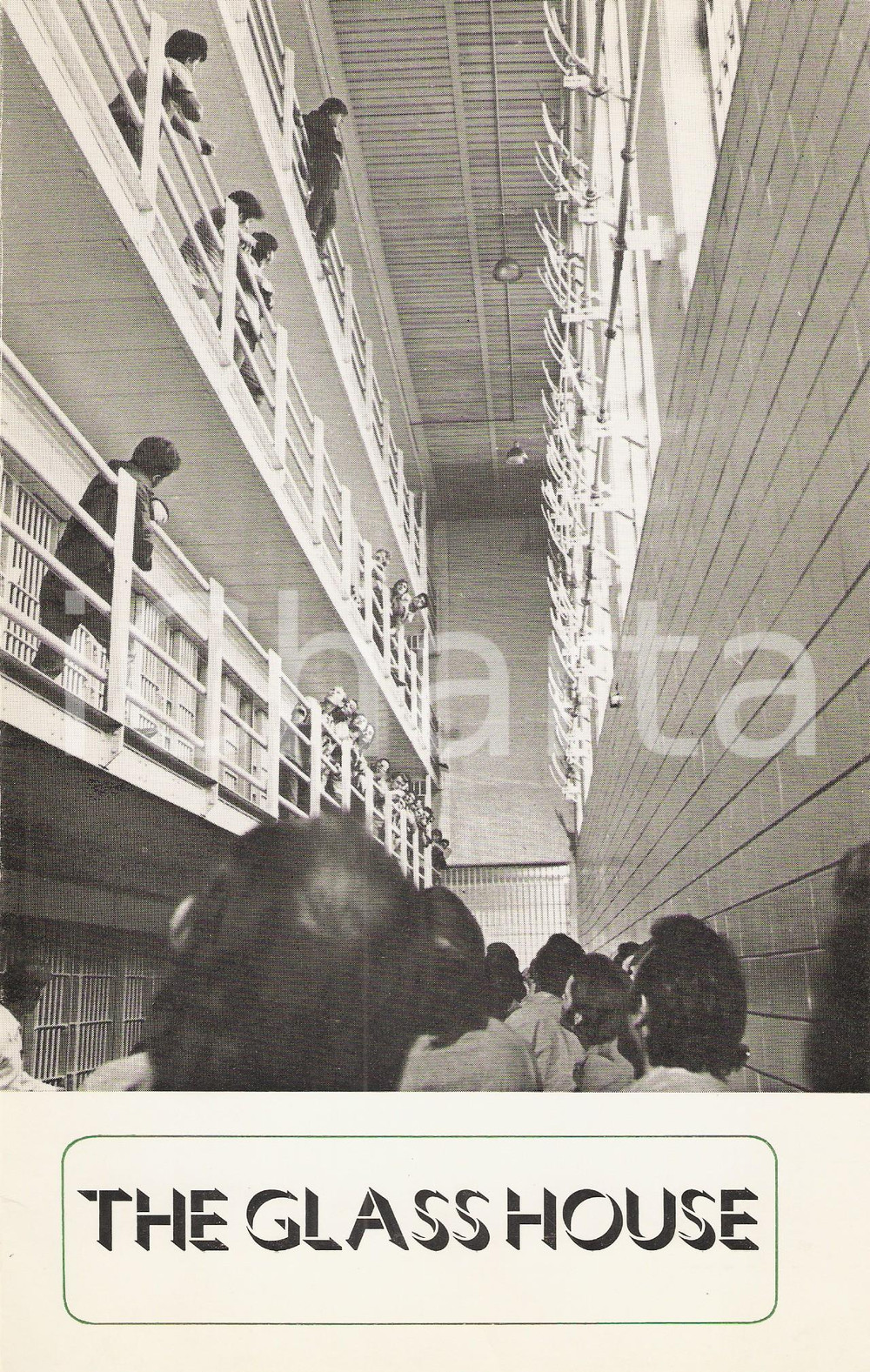 Oggetto da collezione cartaceo 1972 THE GLASS HOUSE Movie by Tom GRIES Truman CAPOTE Alan ALDA Cartella stampa 1