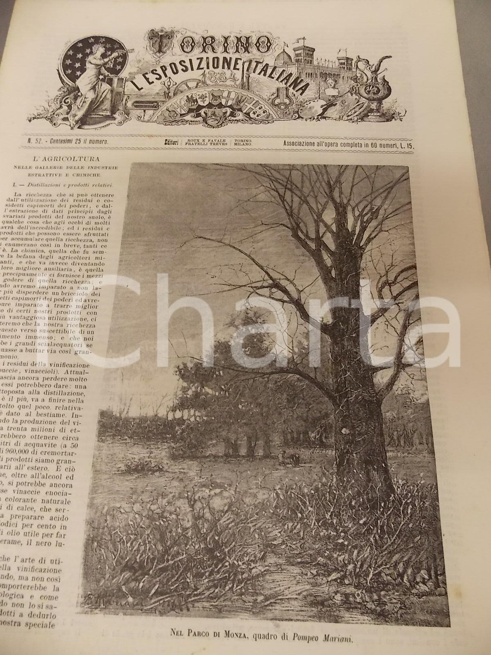 Giornale, rivista storica 1884 TORINO E L ESPOSIZIONE ITALIANA n° 52 Ultimi giorni Esposizione Rivista 1