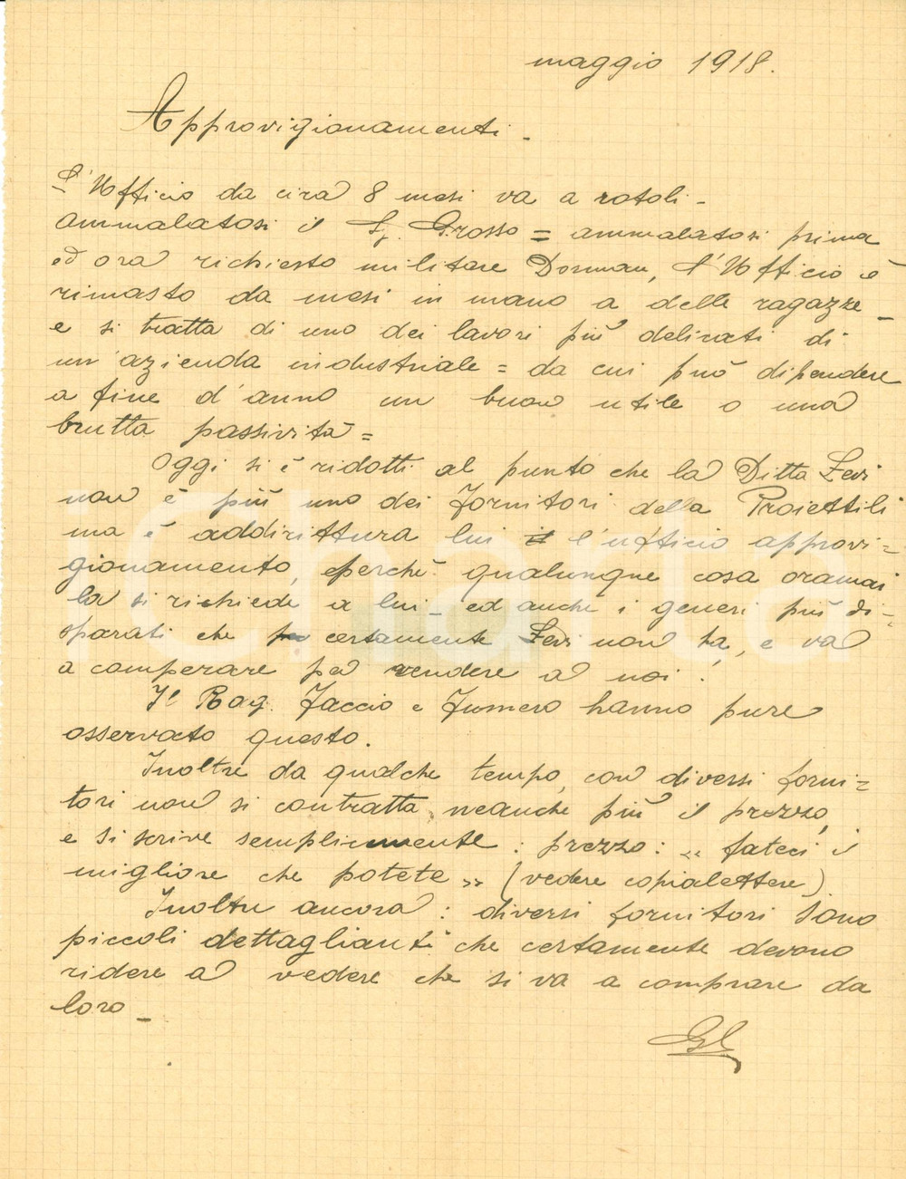Documento originale, autentico 1918 TORINO WWI SocietÃ  Fabbricazione Proiettili va a rotoli in mano a ragazze 1