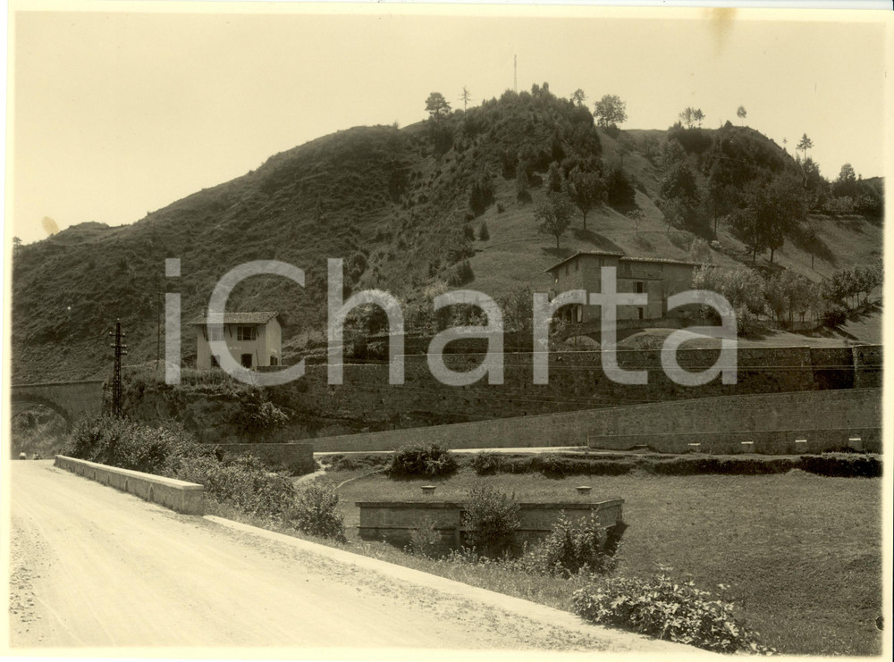 Fotografia d epoca originale 1932 SELLERE BG Strada Statale nÂ°42 del TONALE e della MENDOLA Fotografia 1