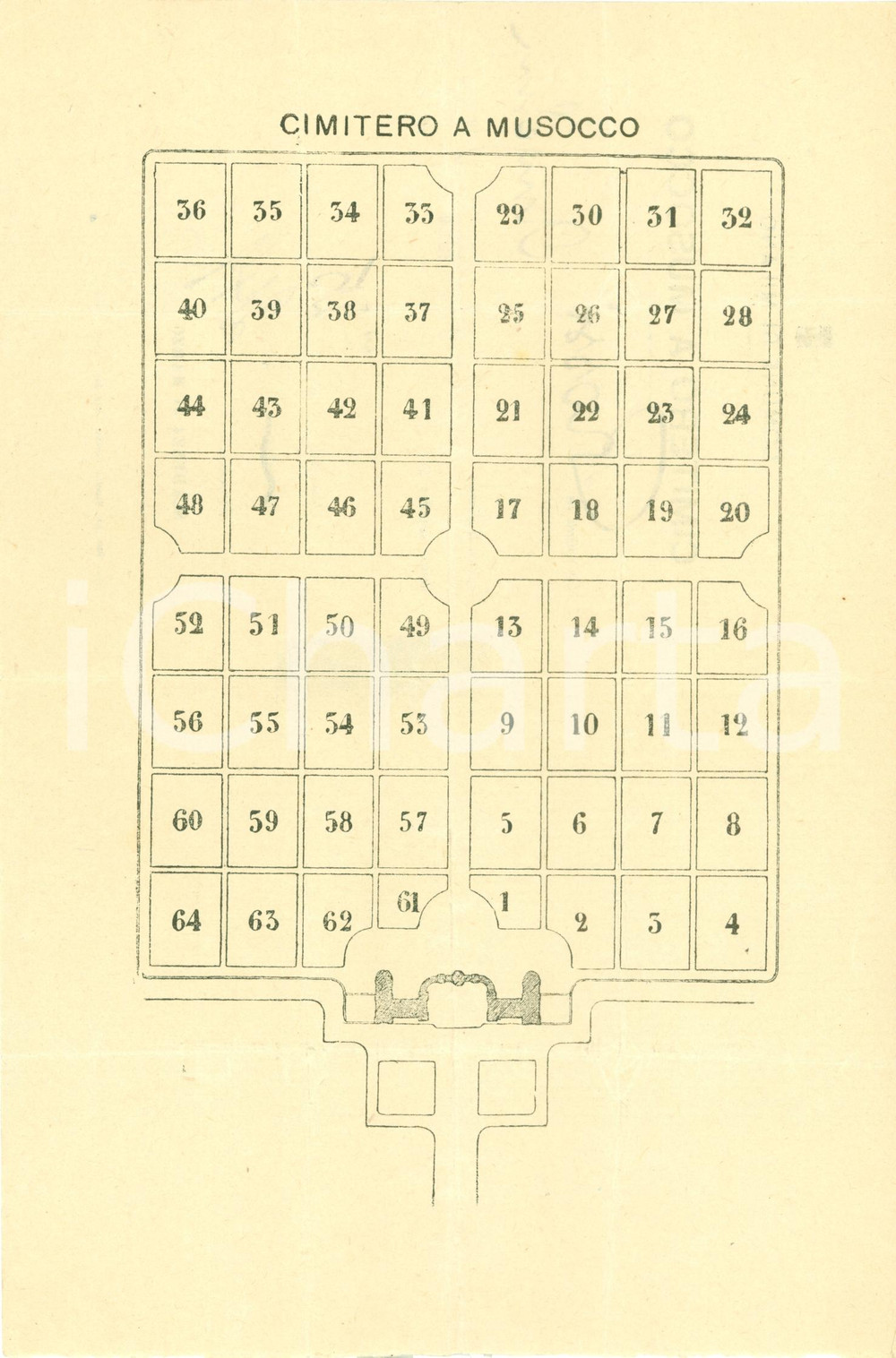 Documento originale, autentico 1923 MILANO Angelina ROSSI sepolta al Cimitero MUSOCCO con pinatina Documento 1
