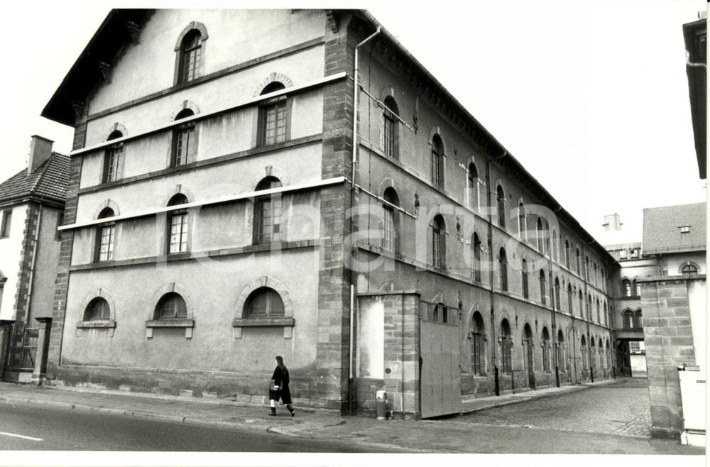 Fotografia d epoca originale 1986 COLMAR F Manifattura del Tabacco ora Centro di Musica e Teatro Foto 1