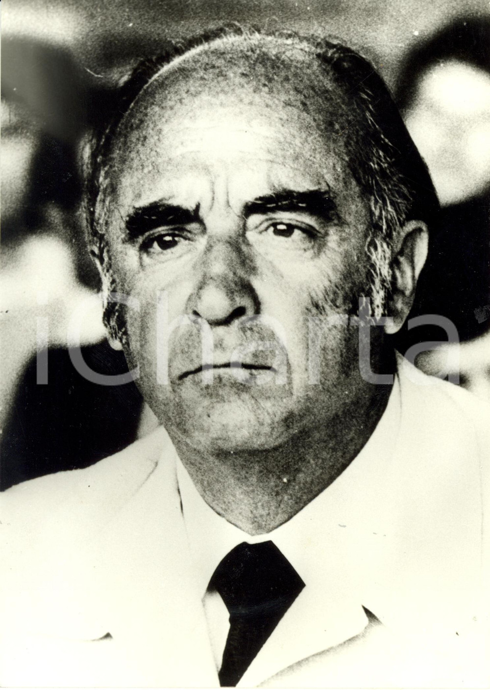 Fotografia d epoca originale 1979 MESSICO? Presidente José LOPEZ PORTILLO Ritratto Fotografia 1