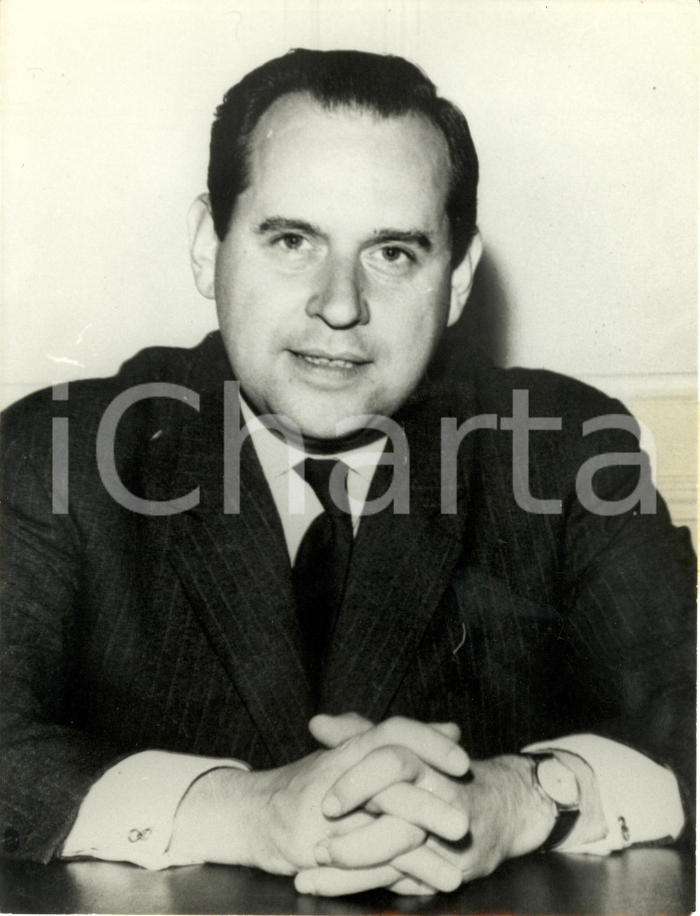 Fotografia d epoca originale 1974 FRANCE Claude CONTAMINE Président Général FRANCE REGIONS 3 Photographie 1