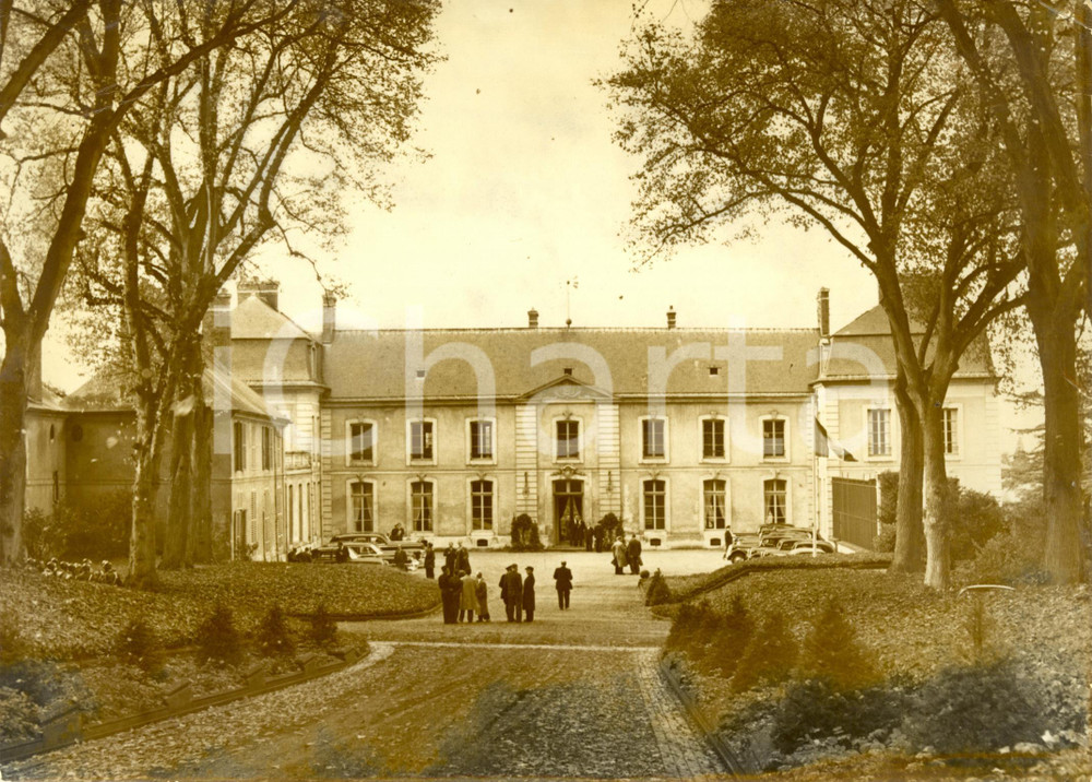 Fotografia d epoca originale 1954 FRANCE Le chÃ¢teau de La CELLESAINTCLOUD Photographie 1