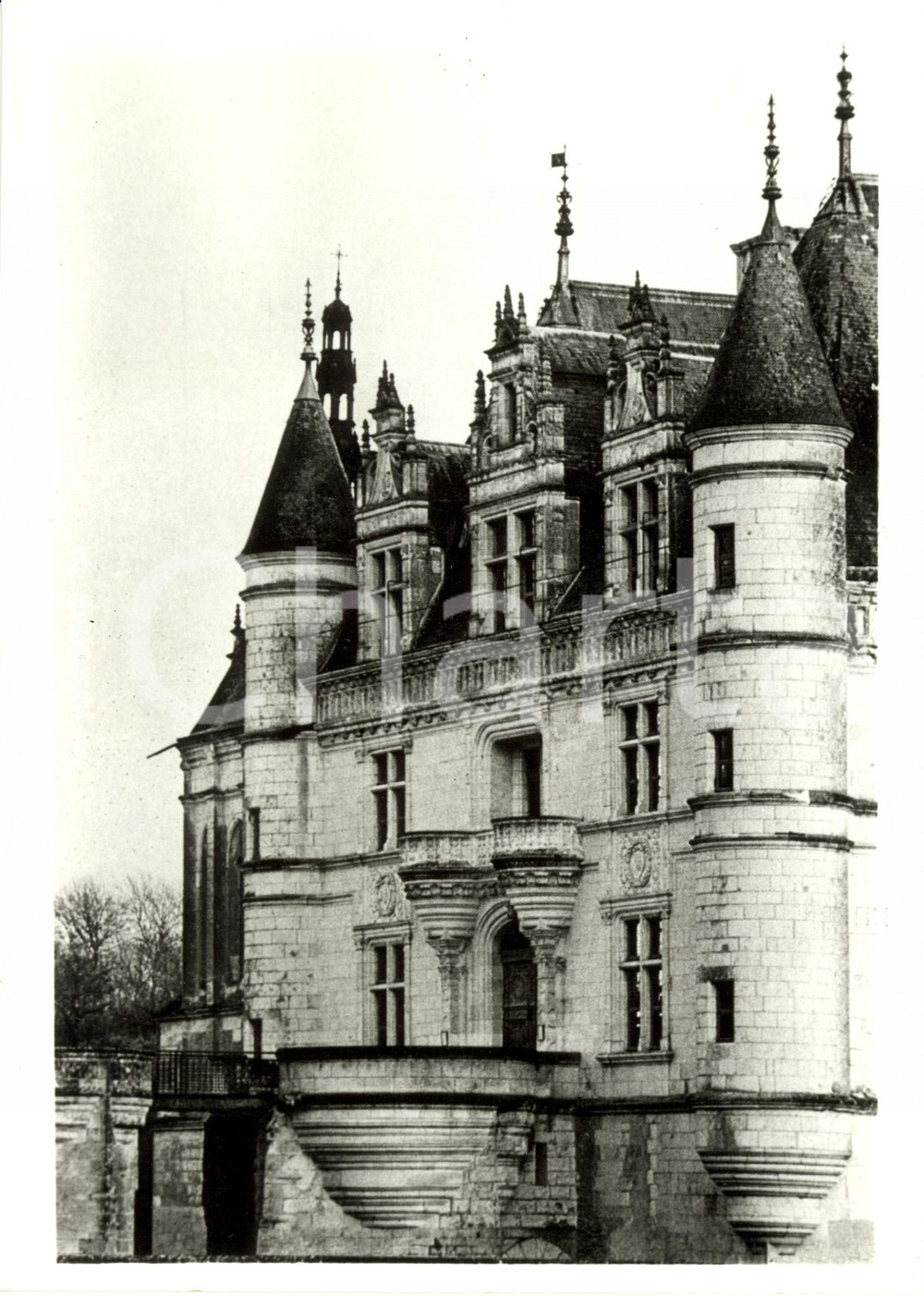 Fotografia d epoca originale 1988 FRANCIA Regione LOIRA  Scorcio del Castello di CHENONCEAU Fotografia 1