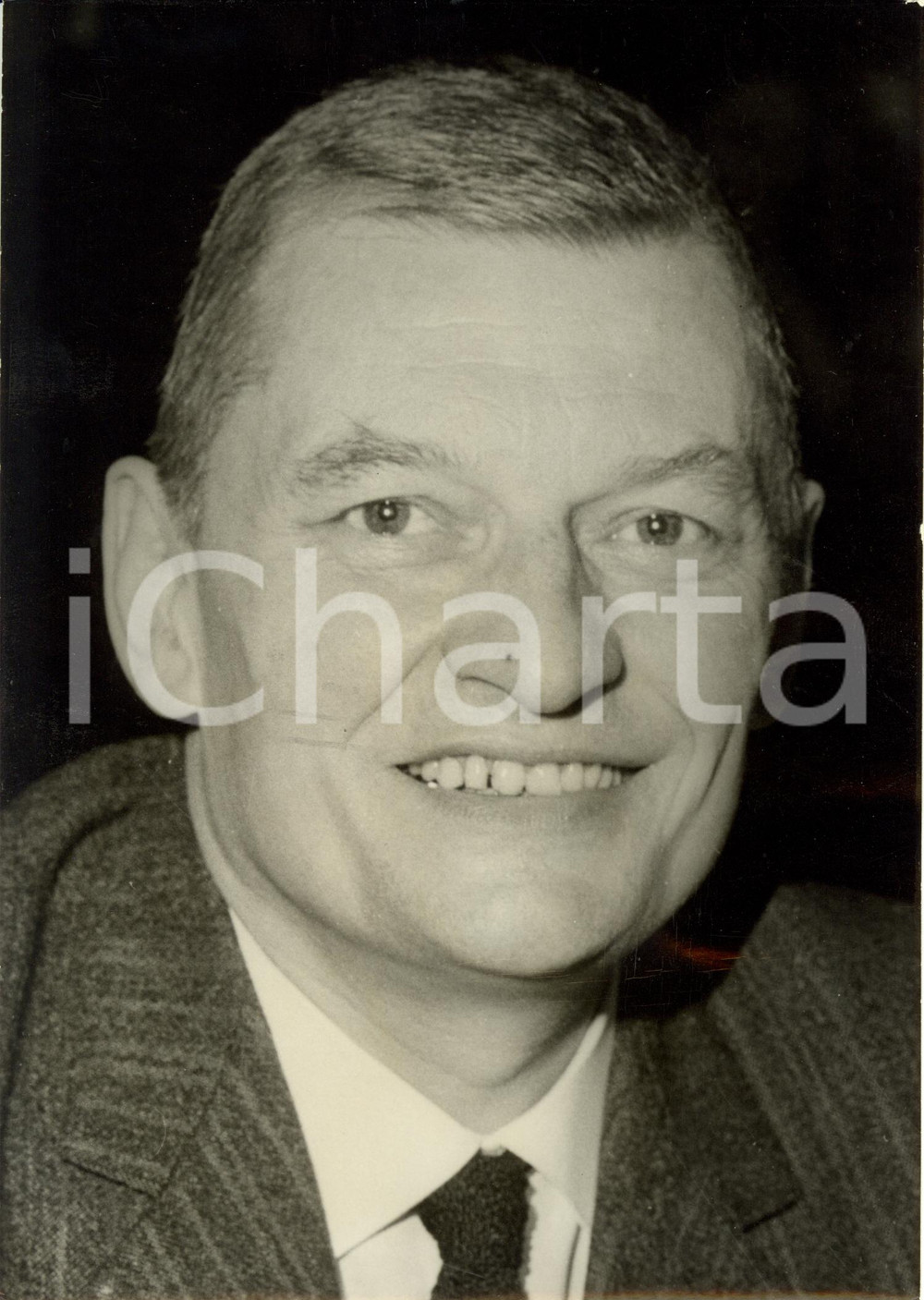 Fotografia d epoca originale 1970 FRANCE JeanJacques GAUTIER critique dramatique et journaliste Photo 1