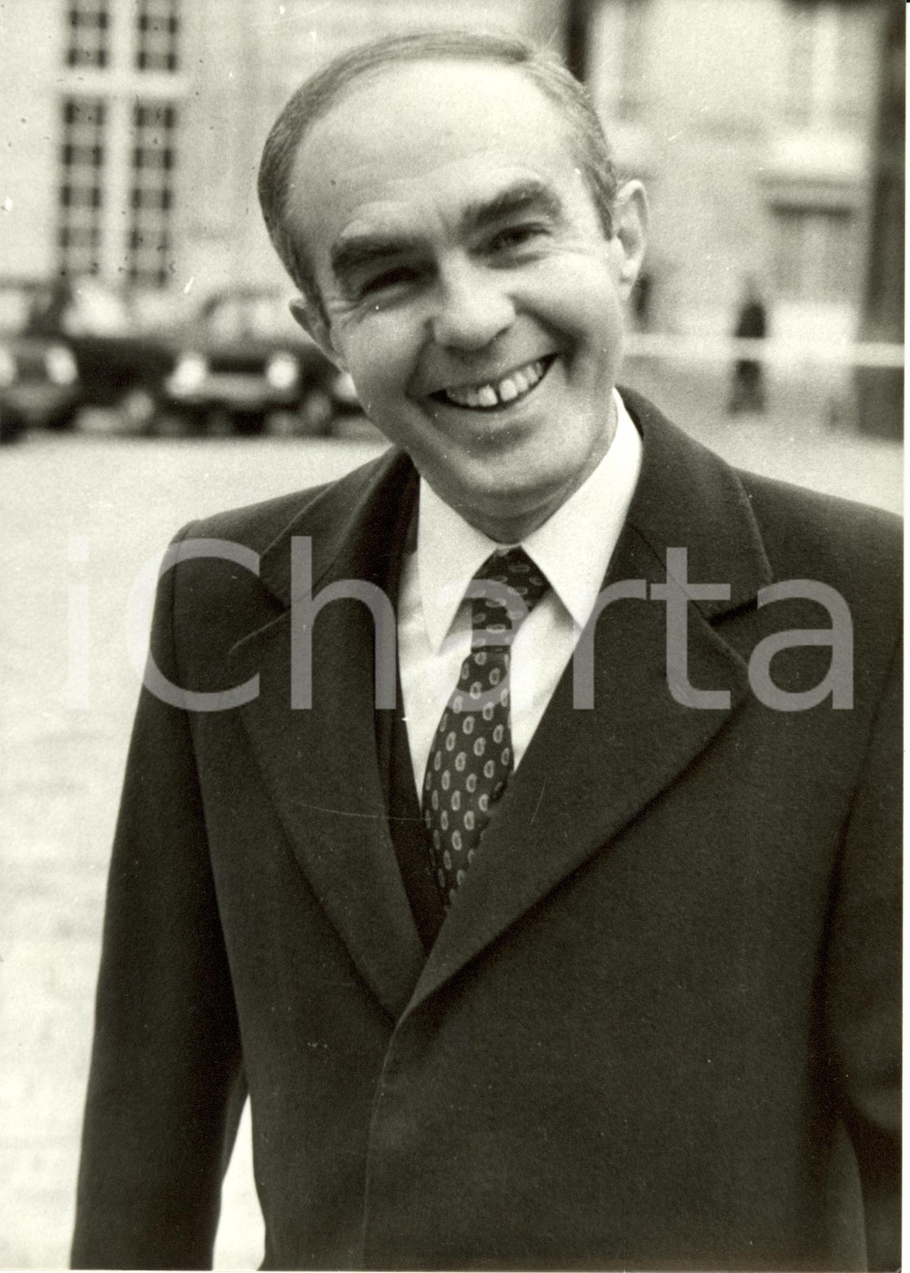 Fotografia d epoca originale 1979 PARIS F Jean MATTEOLI nouveau Ministre du Travail Photographie 1