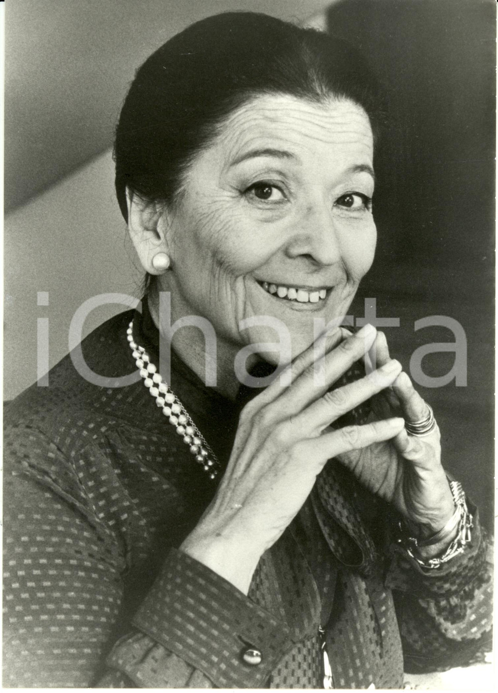 Fotografia d epoca originale 1989 FRANCE Edmond CHARLESROUX invité Ã©mission APOSTROPHE sur A2 Photographie 1
