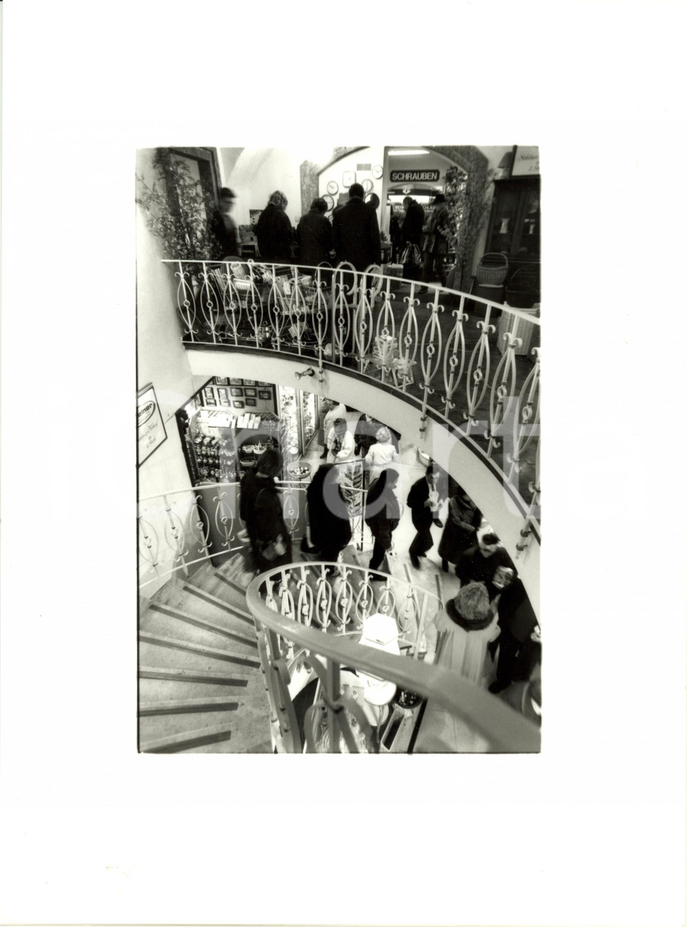 Fotografia d epoca originale 1980 ca SALISBURGO A Visitatori Casamuseo Wolfgang Amadeus MOZART Fotografia 1