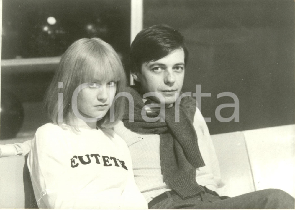Fotografia d epoca originale 1982 FRANCIA Cinema Isabelle HUPPERT Jacques SPIESSER LA TRIUTE Foto di scena 1
