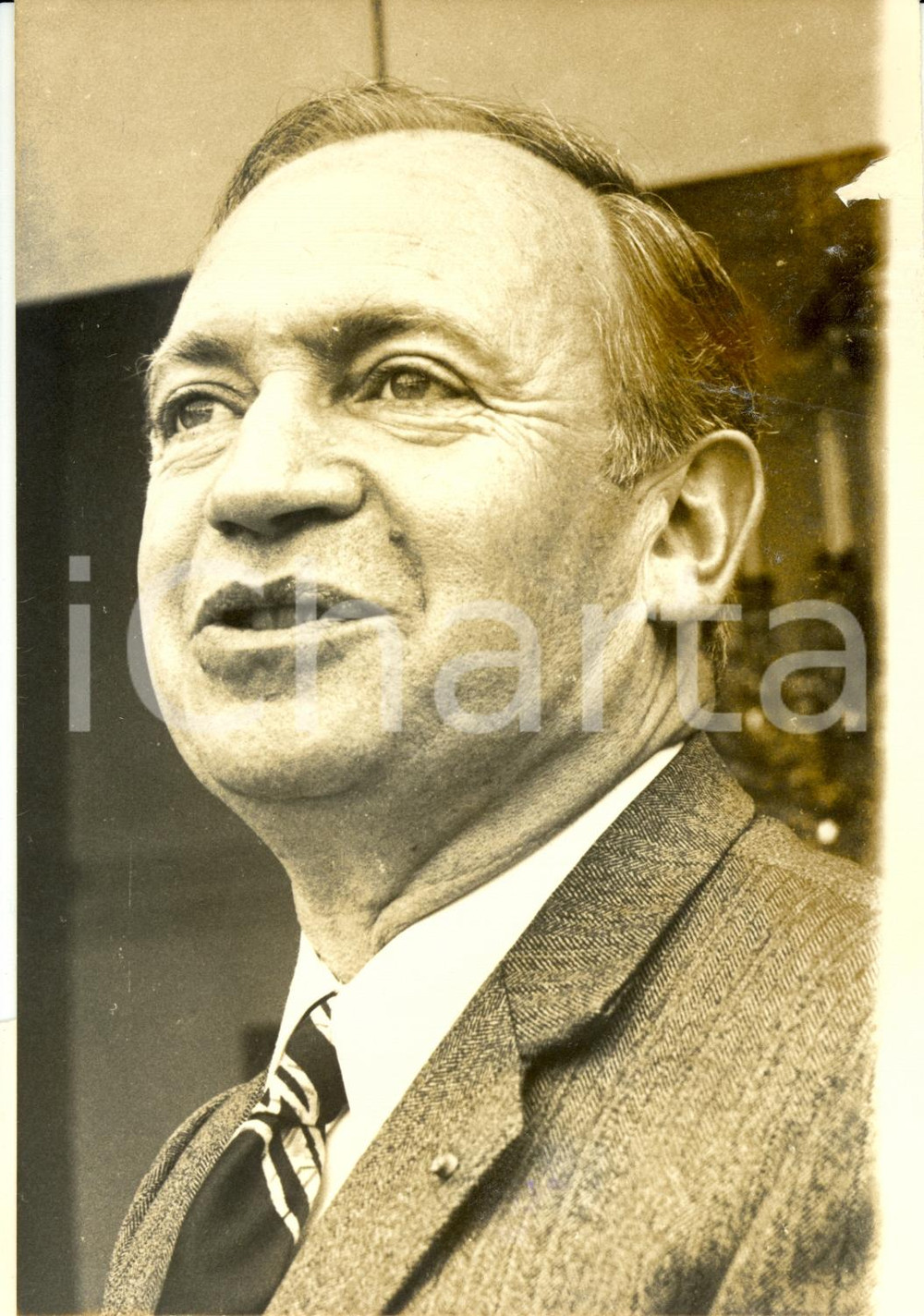 Fotografia d epoca originale 1975 PARIS F Marceau LONG Segretario Generale del governo Fotografia 1