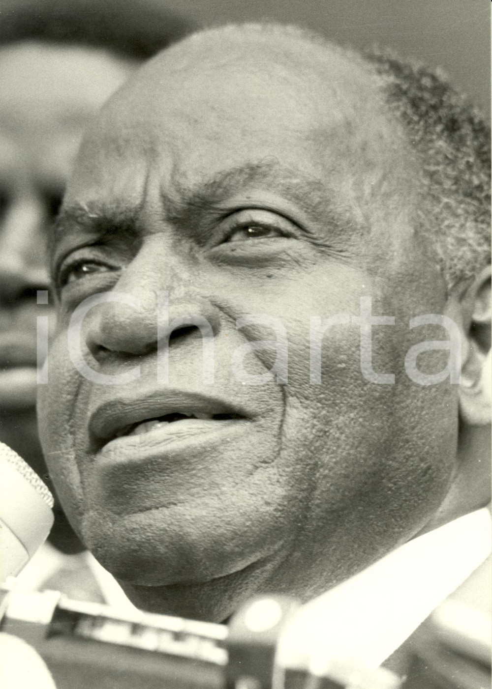 1985 COSTA D'AVORIO Félix Dia HOUPHOUET-BOIGNY Presidente Repubblica *Fotografia