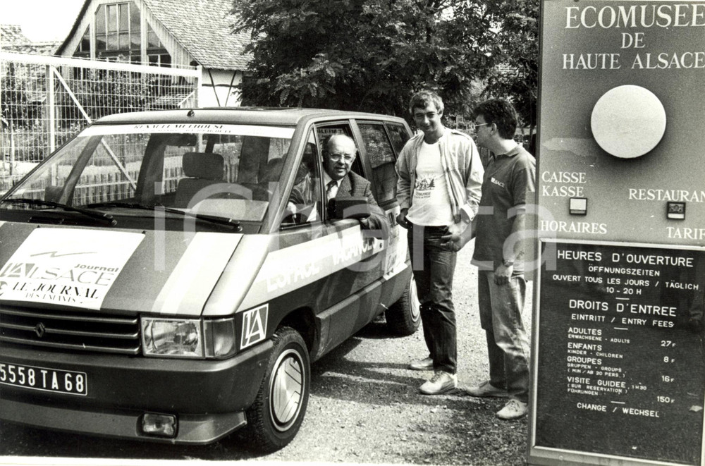 1985 ca FRANCIA Henri GOETSCHY  Ecomusée de HAUTE ALSACE - ESPACE RENAULT *Photo