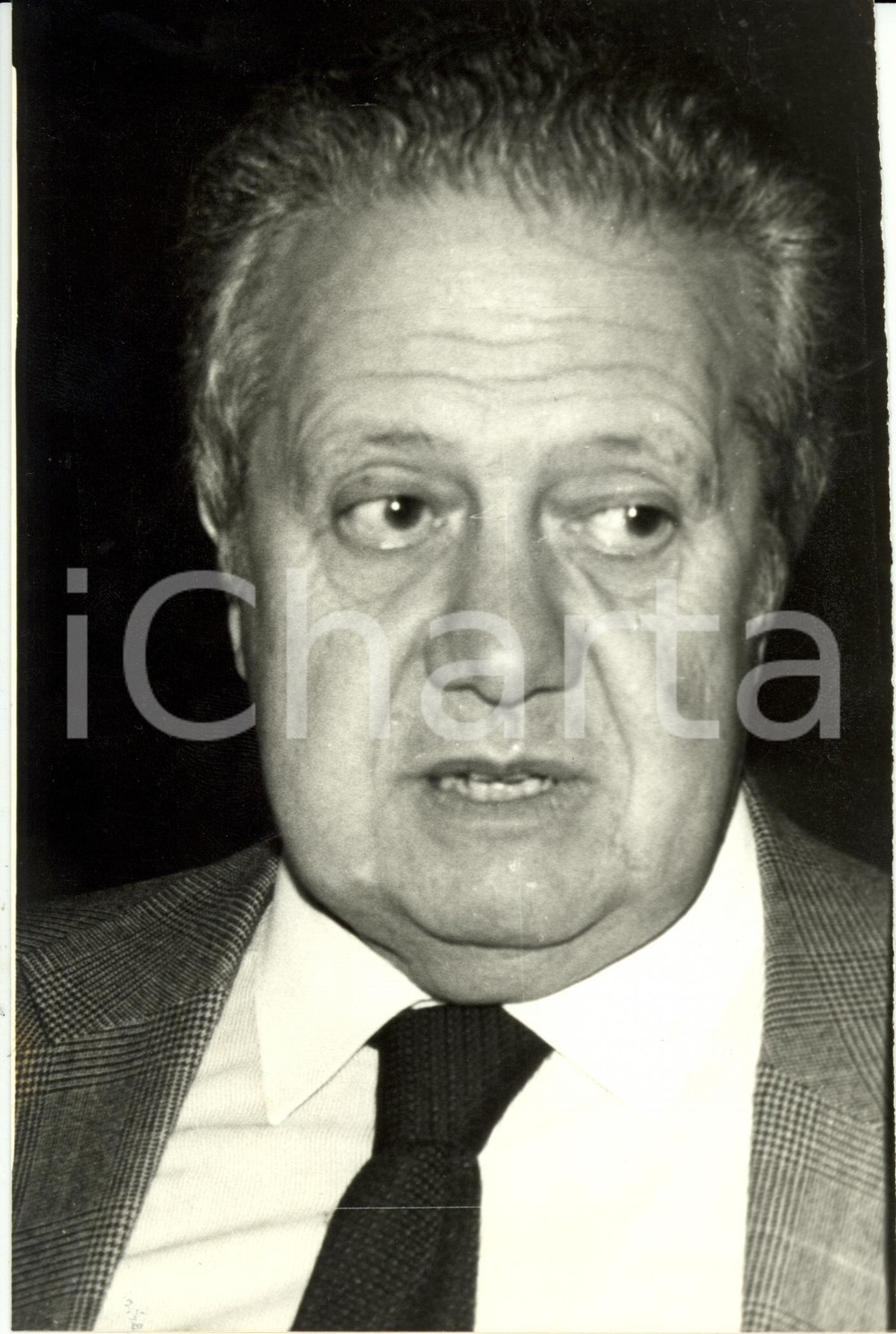 Fotografia d epoca originale 1987 PORTOGALLO MÃ¡rio Alberto Nobre Lopes SOARES Presidente Repubblica Foto 1