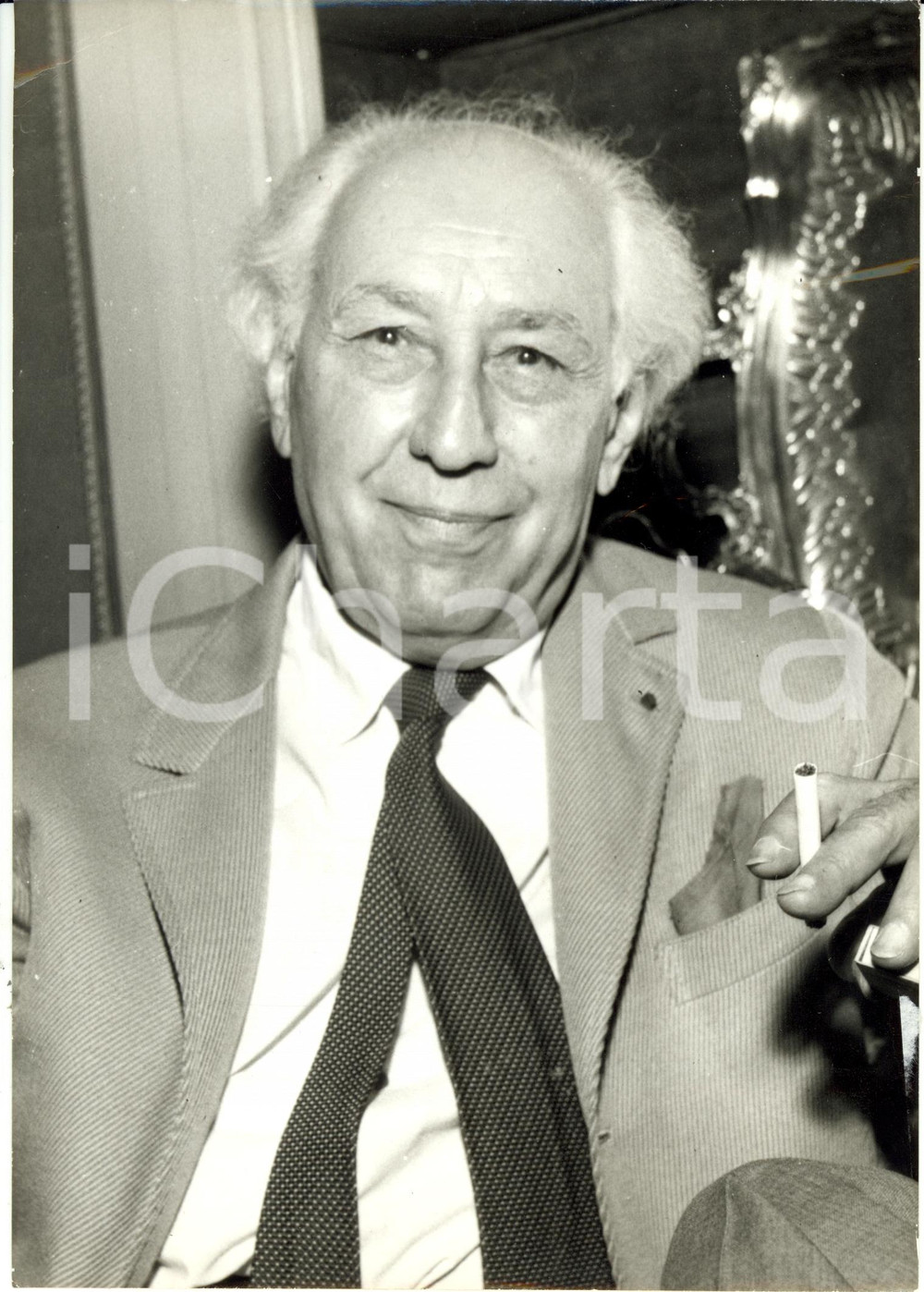 Fotografia d epoca originale 1974 PARIS F Abel GANCE lauréat du Grand Prix National du CINEMA Photographie 1