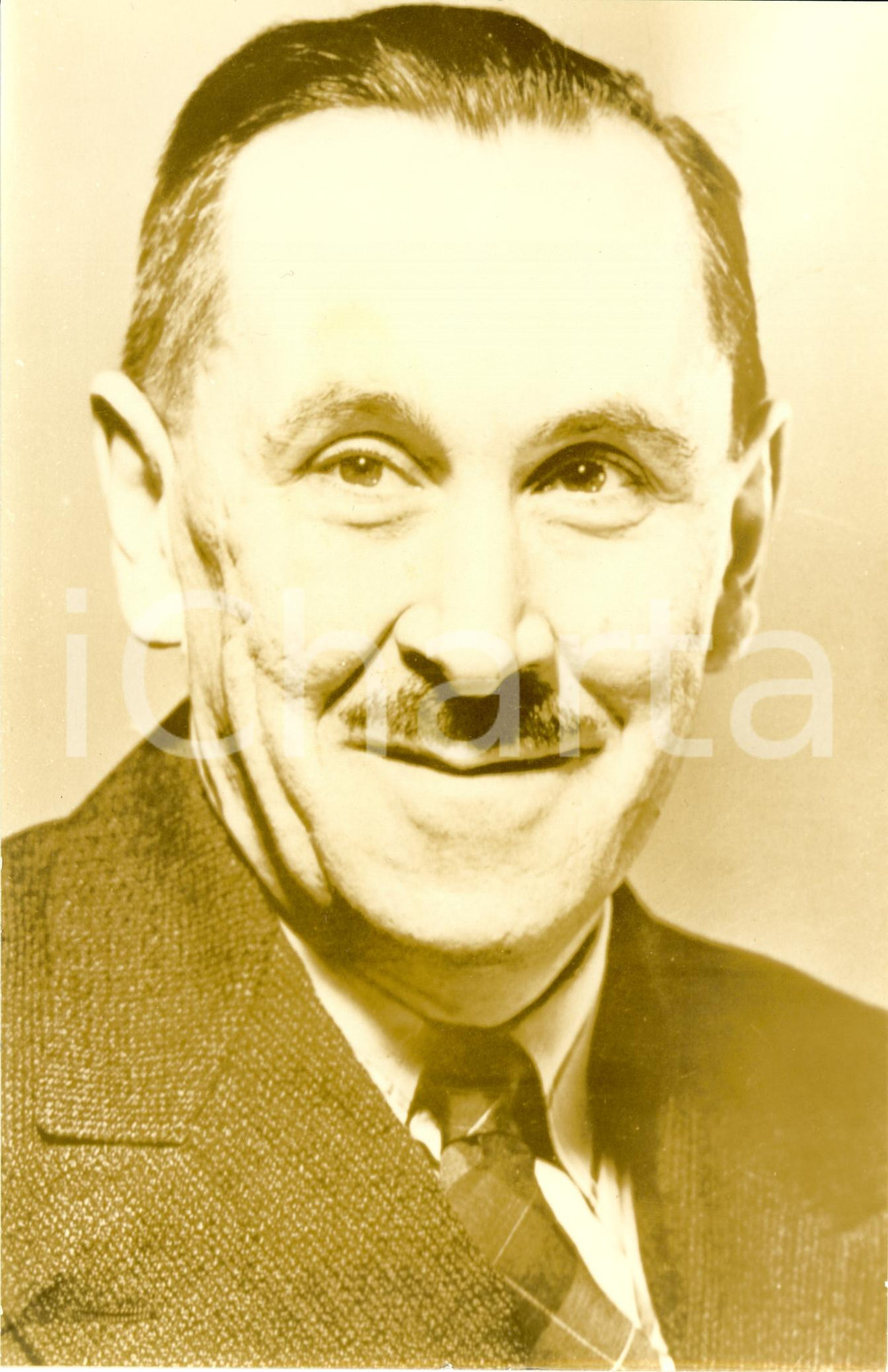 Fotografia d epoca originale 1944 USA Lynn MONTROSS military historian Portrait Photograph 1