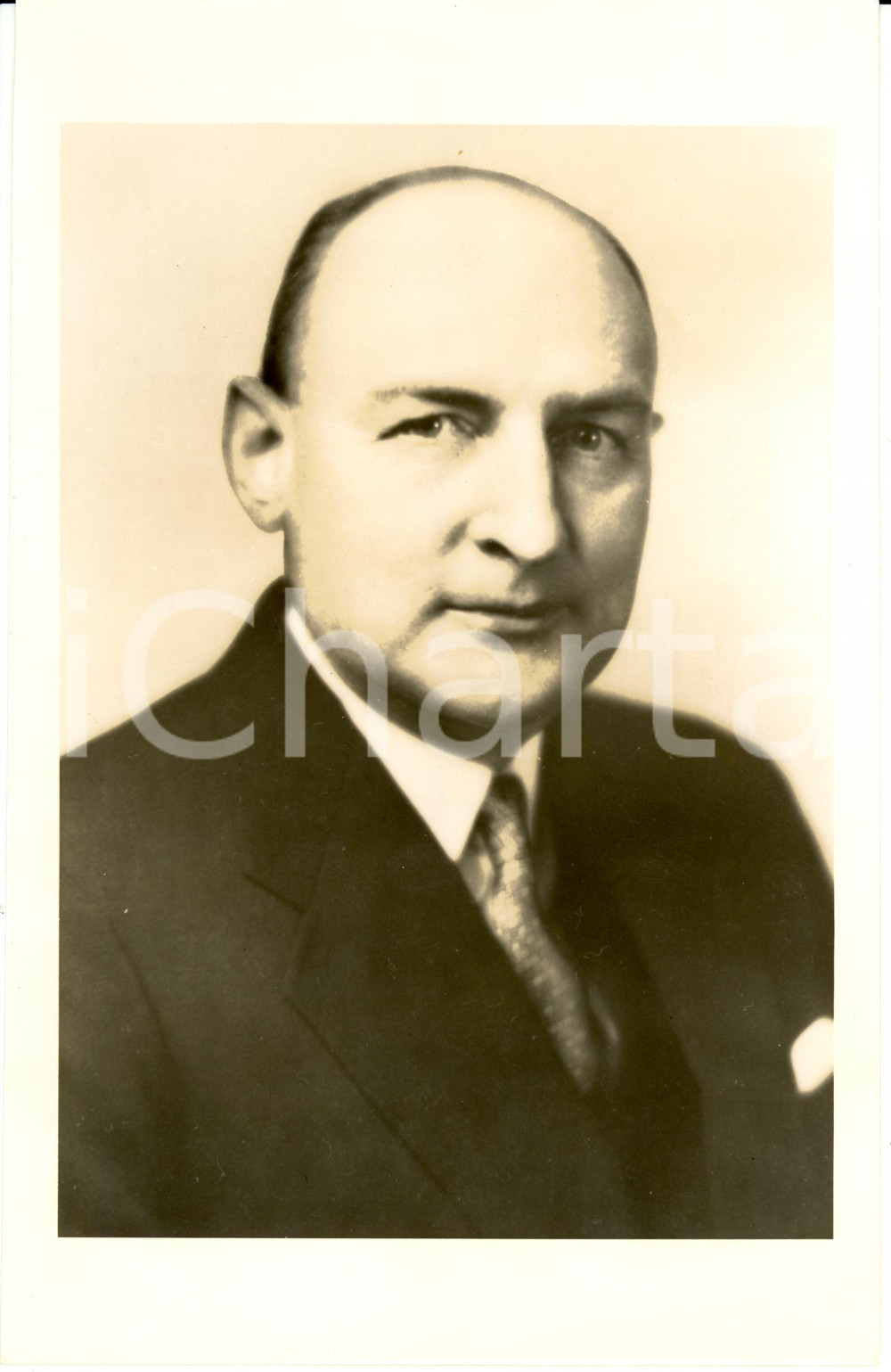 Fotografia d epoca originale 1951 USA? Monnett Bain DAVIS Ambassador to ISRAEL Photograph 1