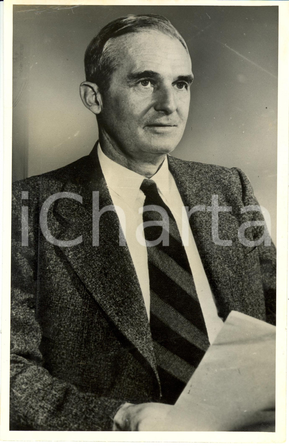 Fotografia d epoca originale 1950 ca USA William Francis GIAUQUE Premio NOBEL per la chimica Fotografia 1