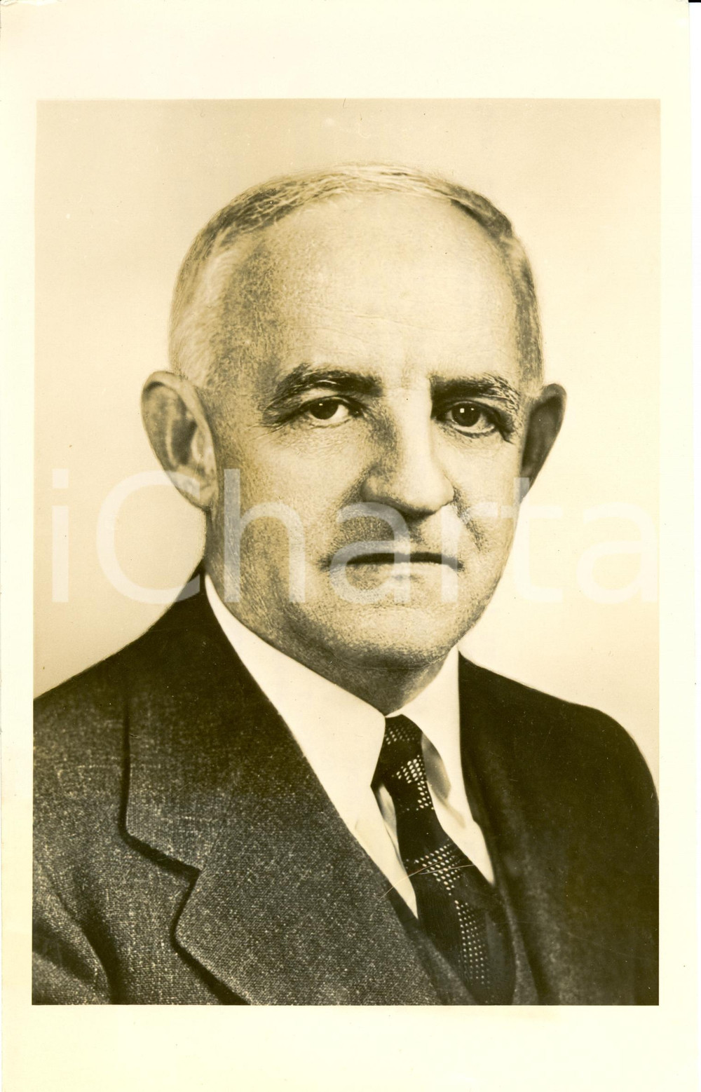 Fotografia d epoca originale 1950 ca USA Frank Porter GRAHAM Defense Administrator Department of Labor Photo 1