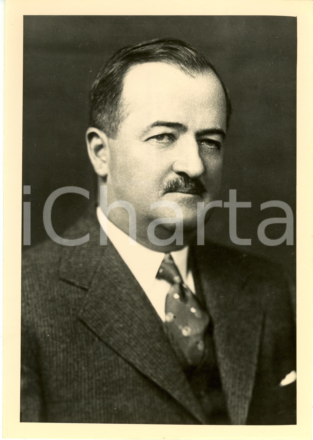 Fotografia d epoca originale 1945 ca USA Clayton Douglass BUCK Senator from DELAWARE Photograph 1