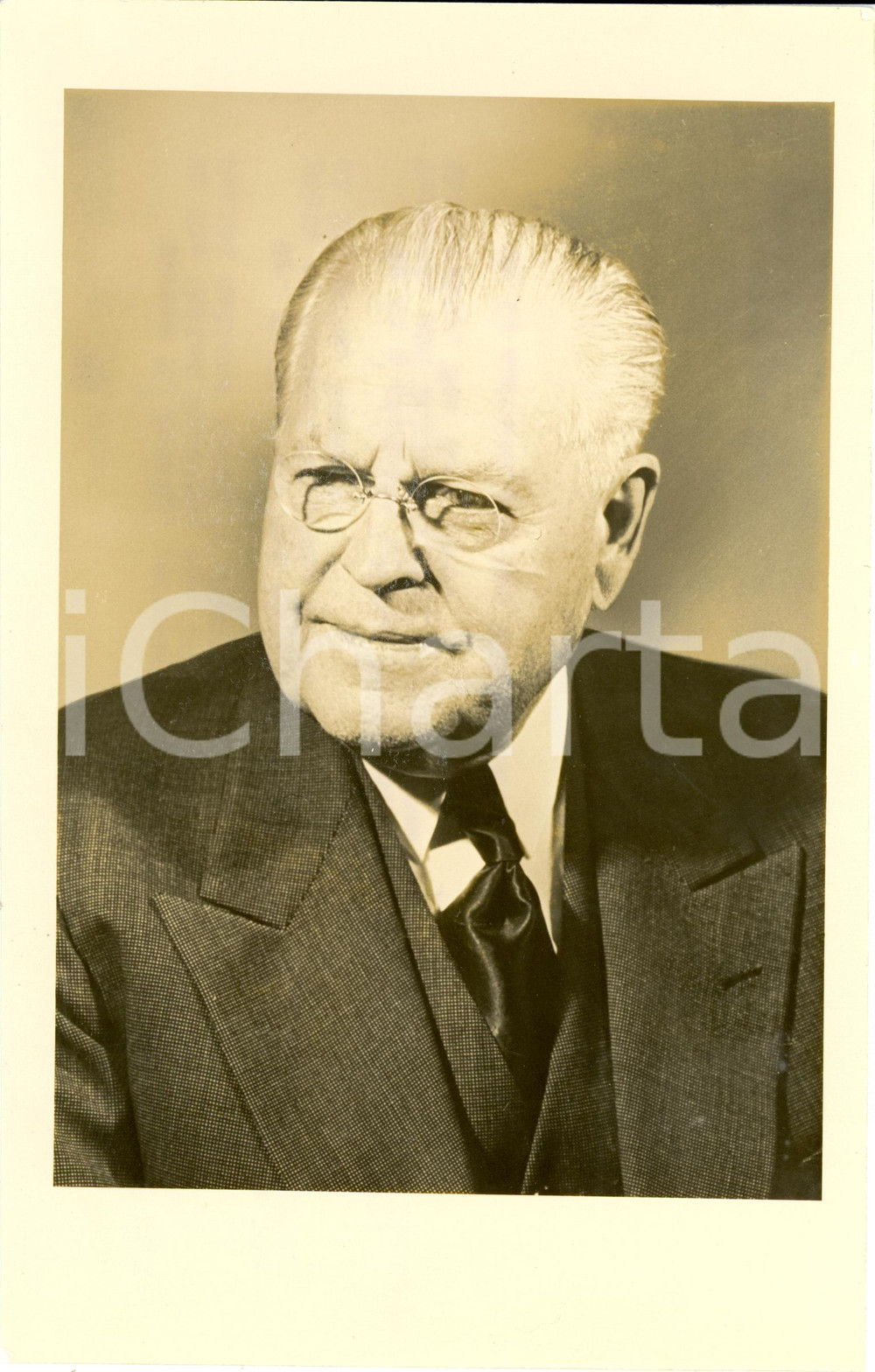 Fotografia d epoca originale 1951 USA Warren Robinson AUSTIN United Nations Security Council Photograph 1