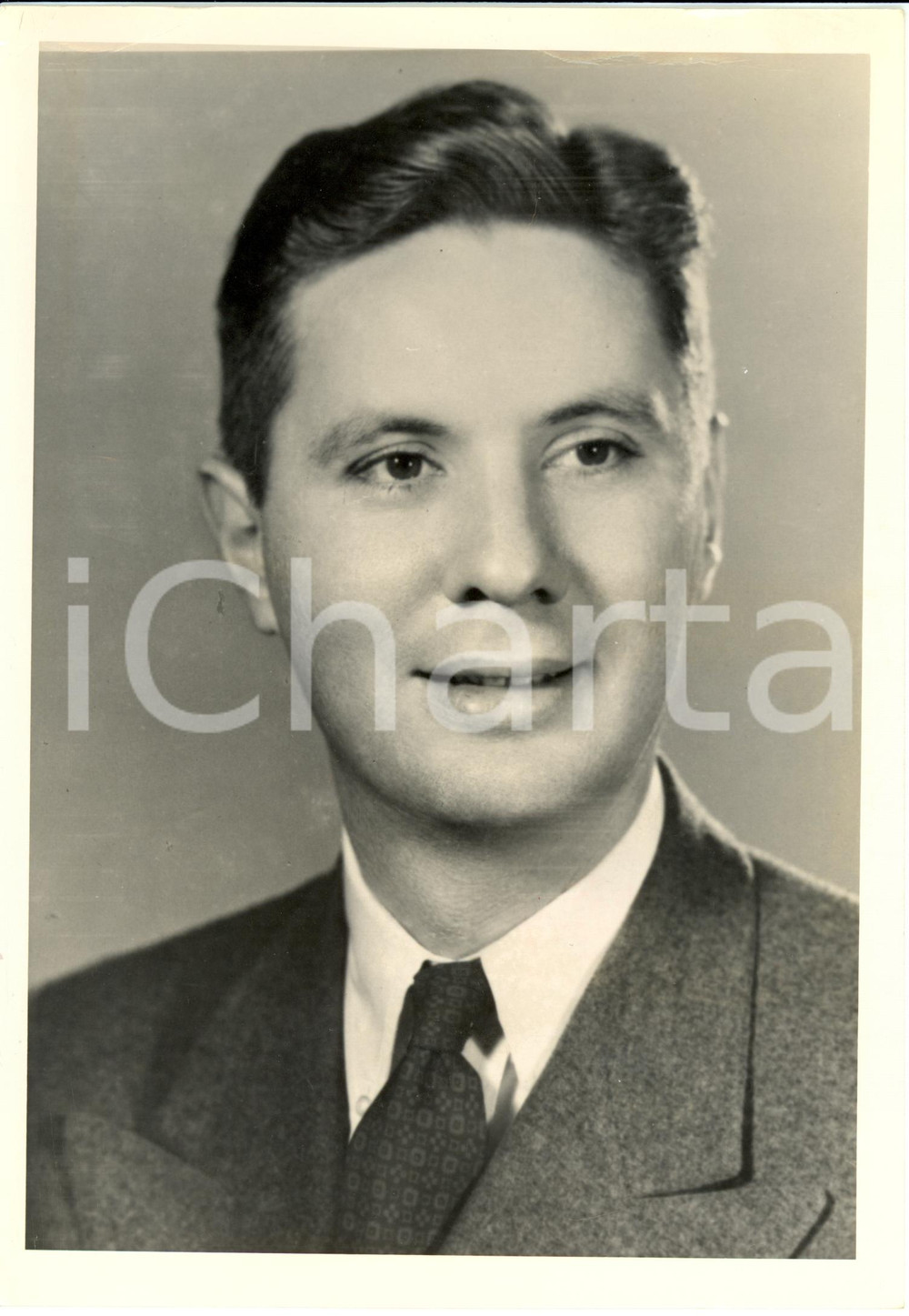 Fotografia d epoca originale 1950 ca USA Philip Maier KAISER International Office of Labor Affairs Photo 1