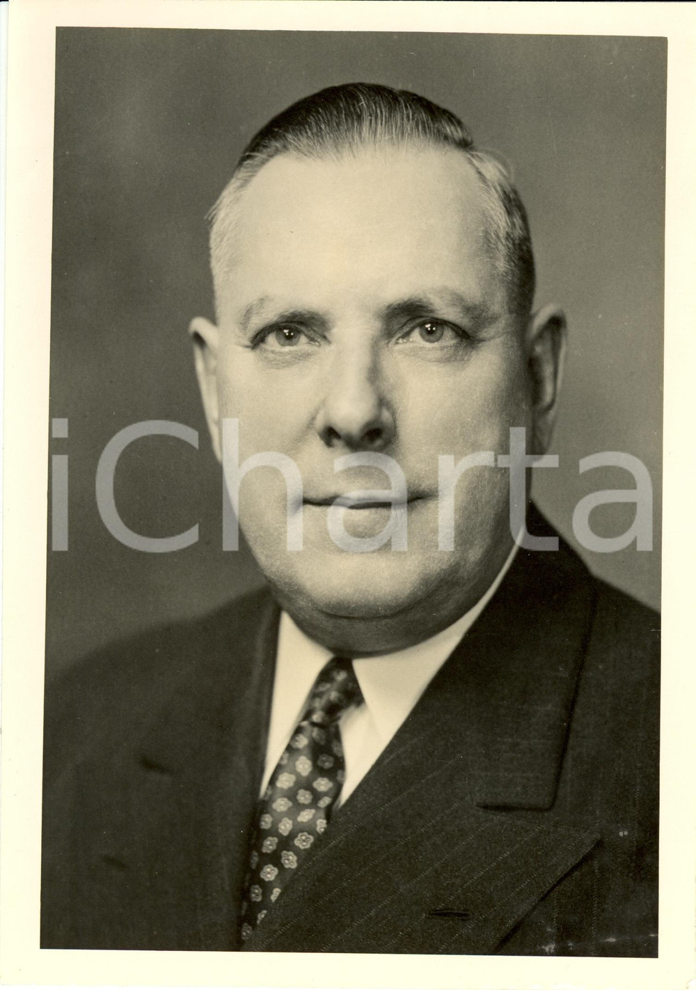 Fotografia d epoca originale 1950 ca USA Jesse Monroe DONALDSON Postmaster General Portrait Photograph 1