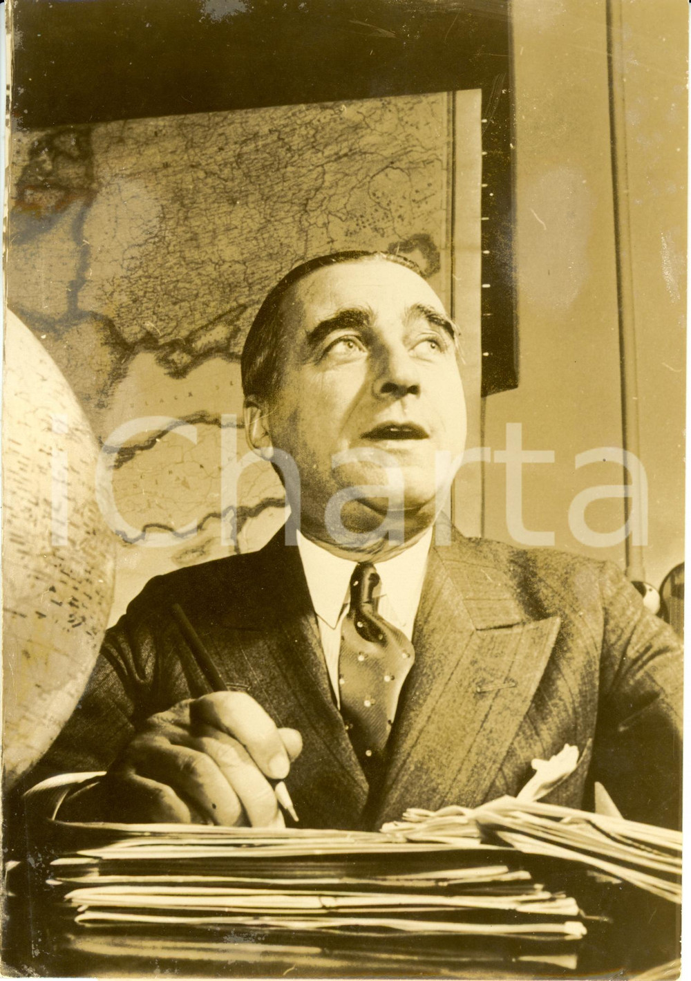 Fotografia d epoca originale 1945 USA James Clement DUNN Assistant Secretary of State Photograph 1