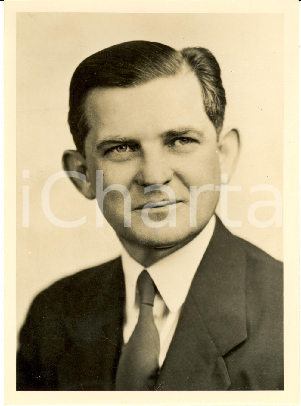 Fotografia d epoca originale 1950 ca USA John Cornelius STENNIS United States Senator Portrait Photograph 1