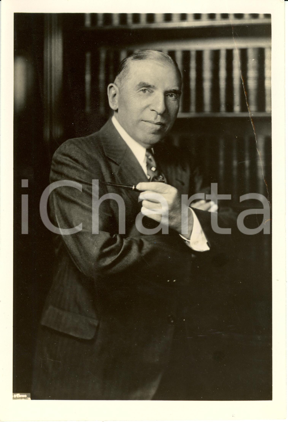 Fotografia d epoca originale 1945 ca NEW YORK USA Sol BLOOM Committee on Foreign Affairs Photograph 1