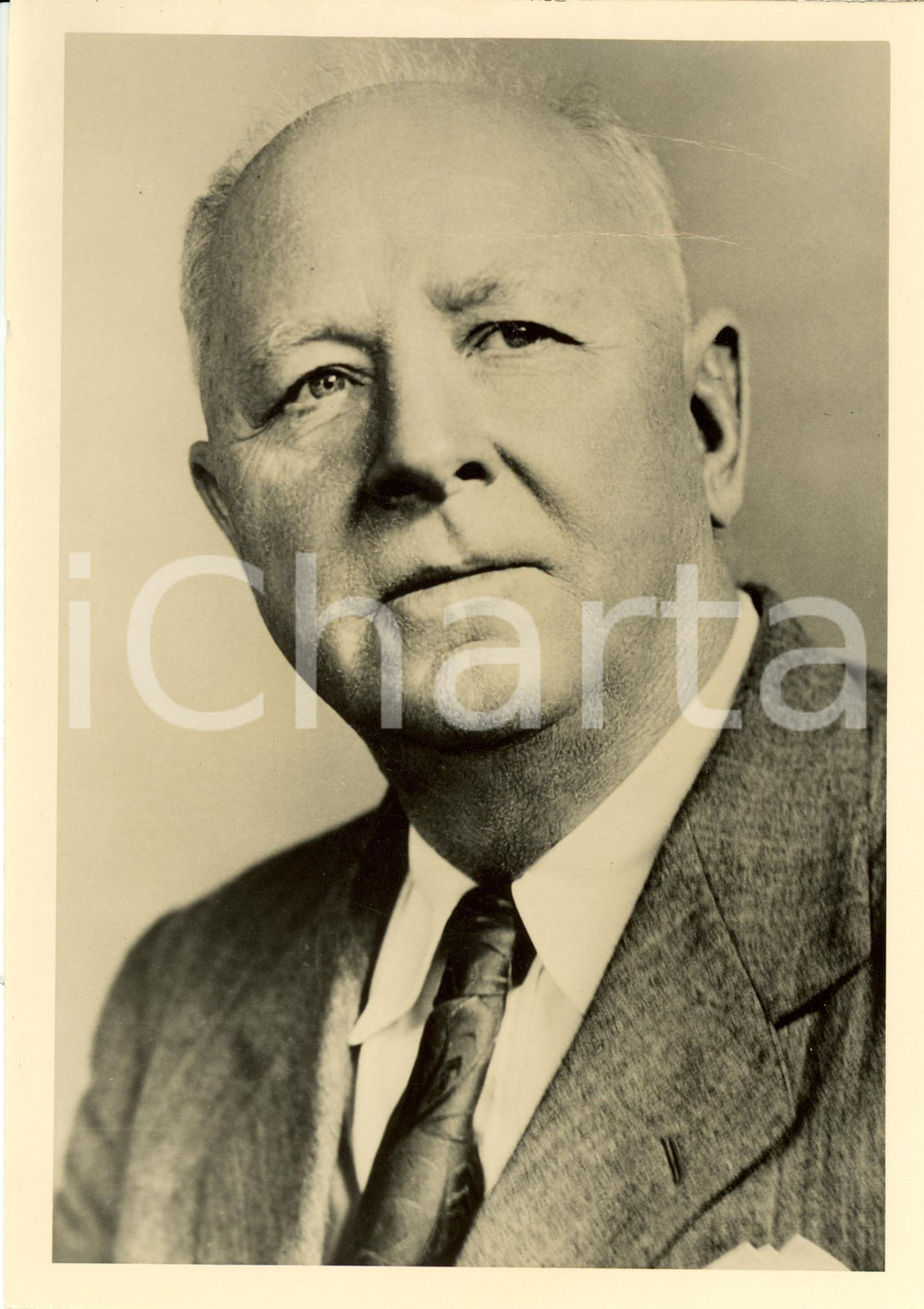 Fotografia d epoca originale 1945 ca USA Hugh Hammond BENNETT Chief Soil Conservation Service Photograph 1