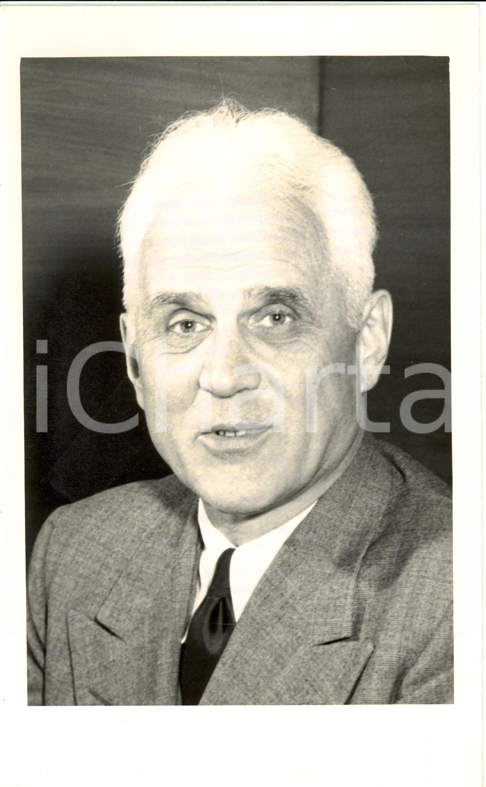 Fotografia d epoca originale 1950 ca USA Wilson Martindale COMPTON International Information Administration 1