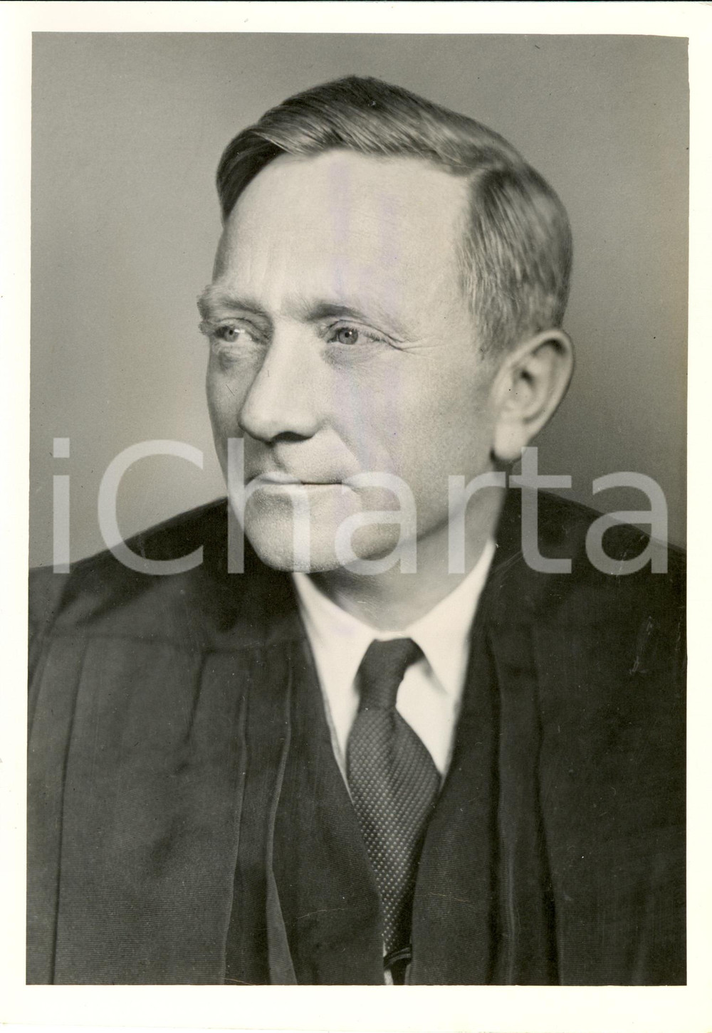 Fotografia d epoca originale 1945 ca USA William Orville DOUGLAS Associate Justice Supreme Court Photograph 1