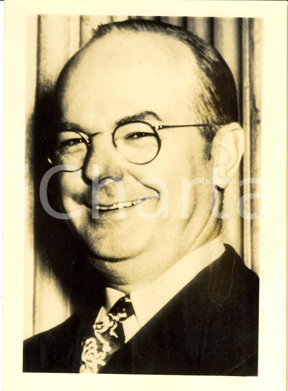 Fotografia d epoca originale 1945 USA John Wesley SNYDER named War Mobilization Director Photograph 1