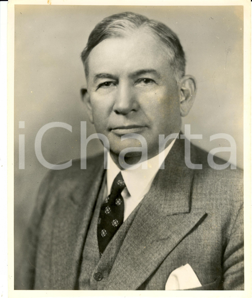Fotografia d epoca originale 1948 USA Alben William BARKLEY Democratic candidate Vicepresident Photograph 1
