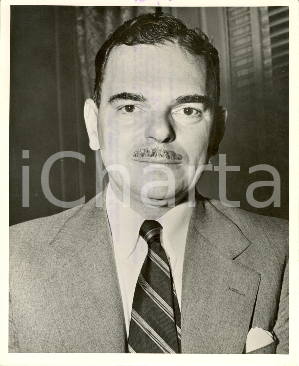 Fotografia d epoca originale 1948 USA Thomas Richard DEWEY Governor of NEW YORK candidate for President Photo 1