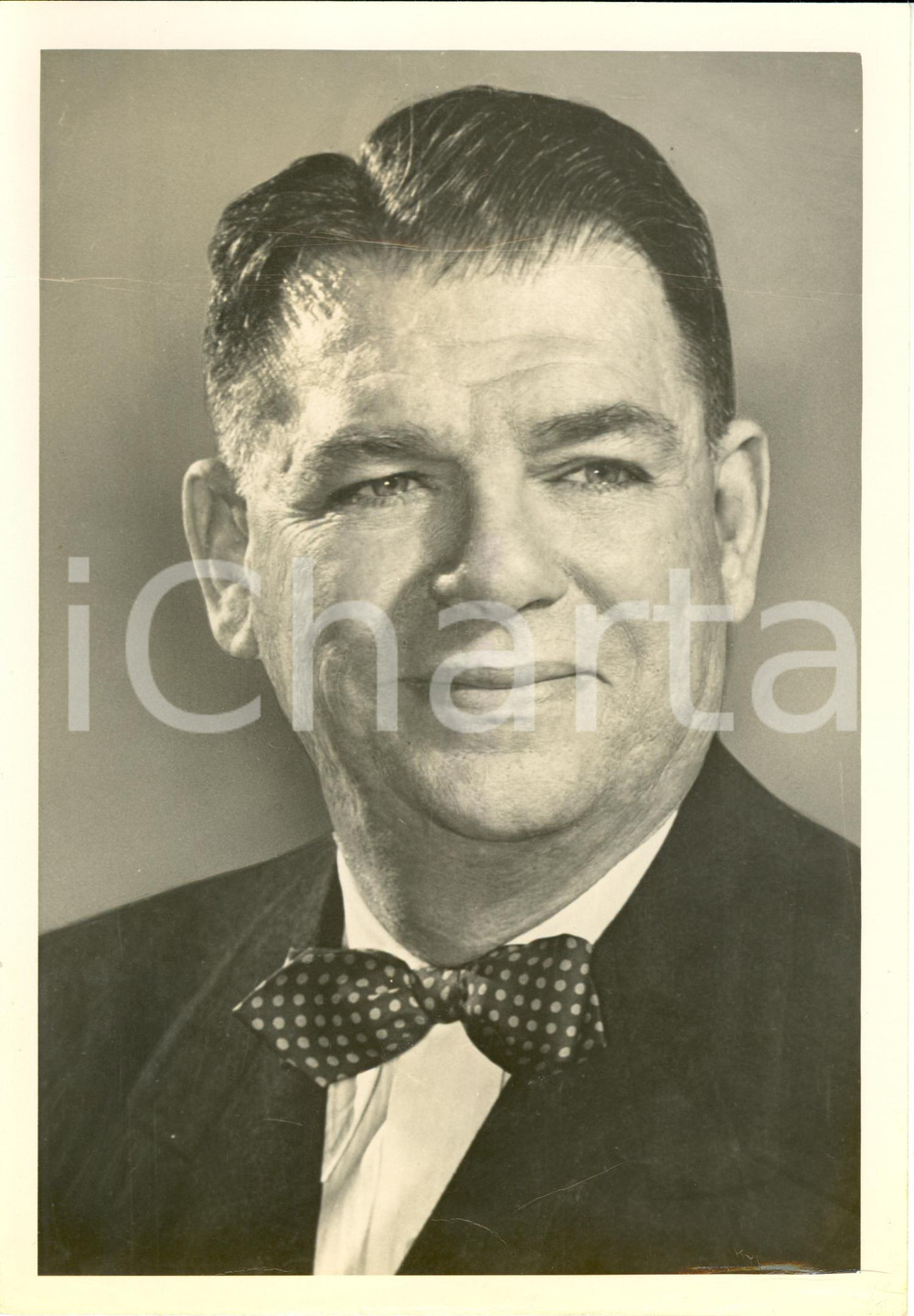 Fotografia d epoca originale 1950 ca USA Oscar HAMMERSTEIN II paroliere e librettista Ritratto Fotografia 1
