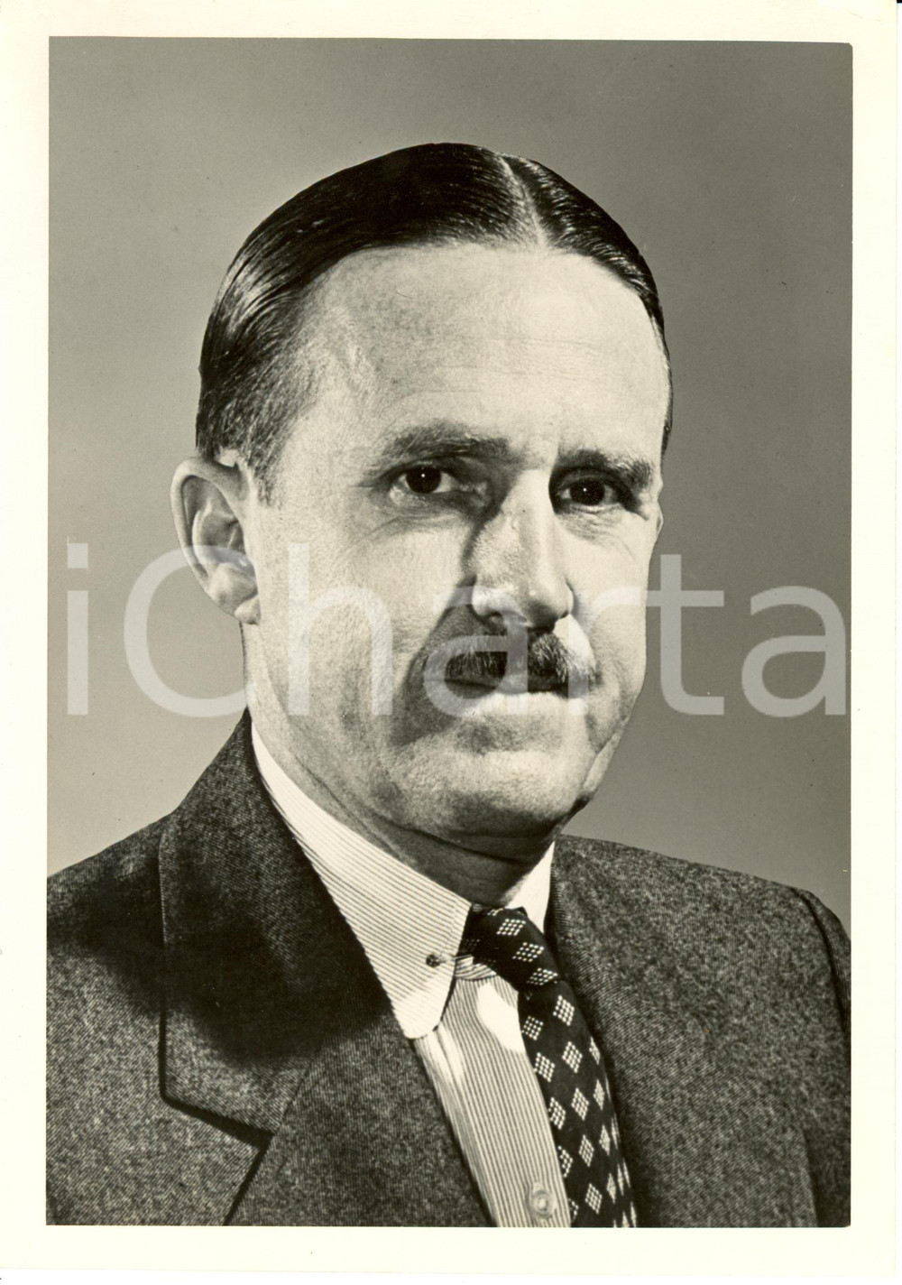 Fotografia d epoca originale 1950 ca USA Thomas Leonard DANIELS Businessman Photograph 1