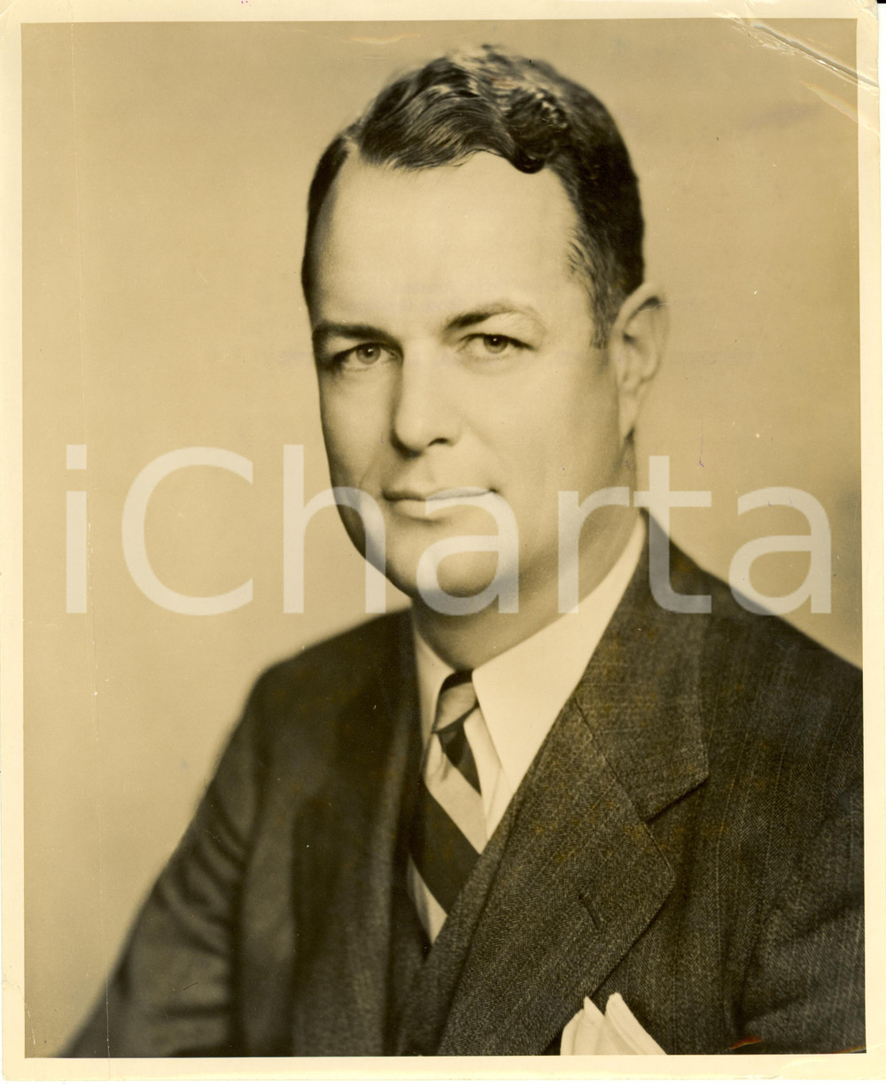 Fotografia d epoca originale 1951 USA George Keith FUNSTON New York Stock Exchange Photograph 1