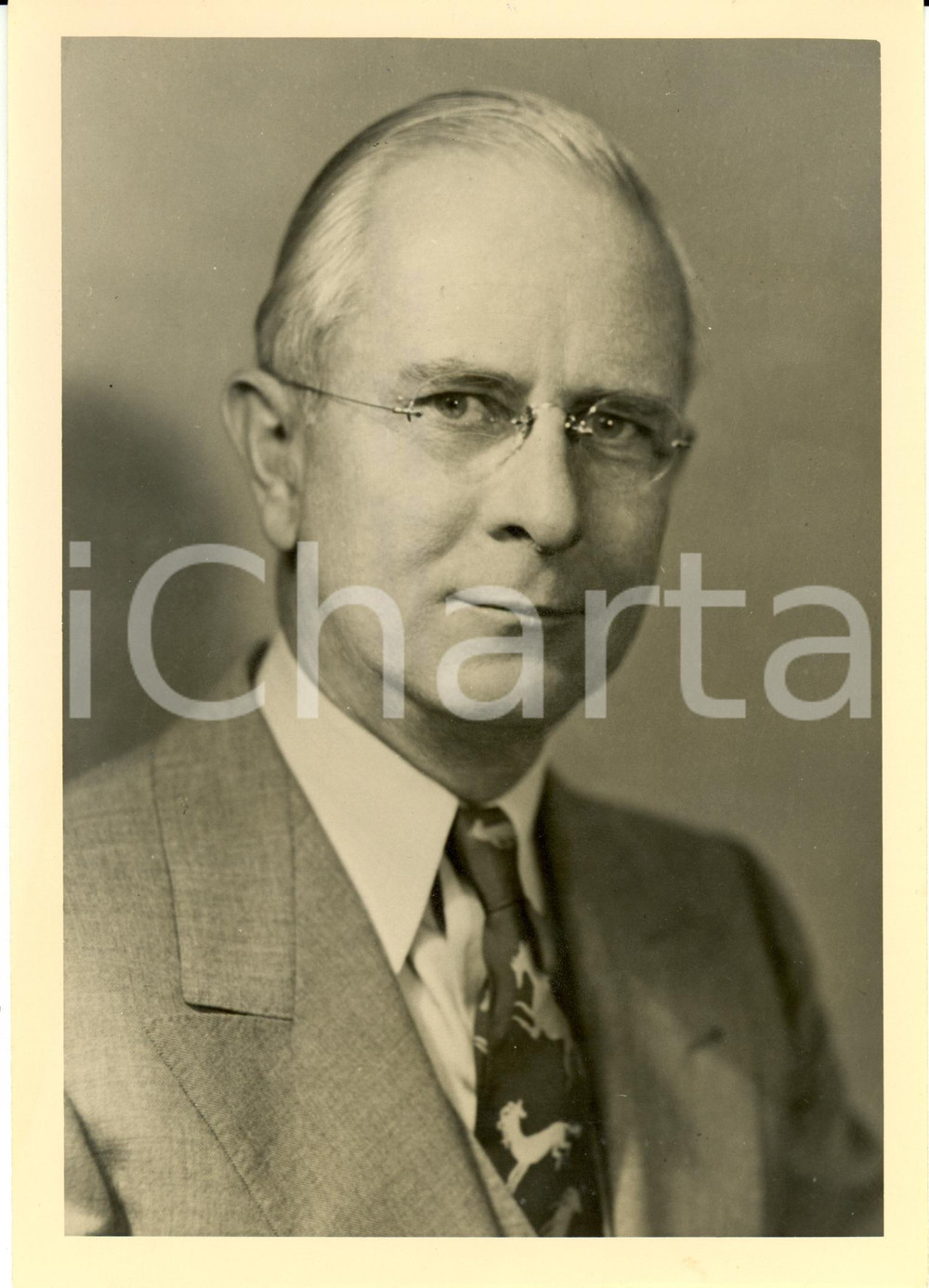 Fotografia d epoca originale 1950 ca USA Charles SAWYER Secretary of State for Commerce Photograph 1