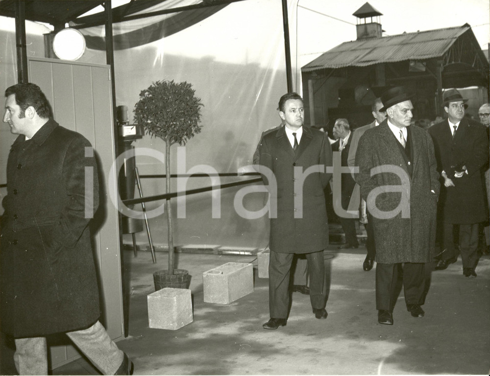 Fotografia d epoca originale 1969 BRUGHERIO MB IV Congresso SHUNT ITALIANA spa con Umberto COZZOLINI Foto 1