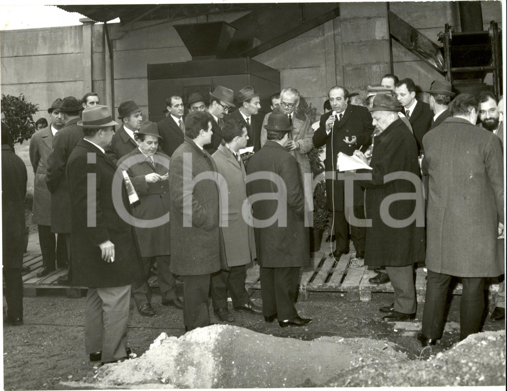 Fotografia d epoca originale 1969 BRUGHERIO MB IV Congresso SHUNT ITALIANA spa Presentazione azienda Foto 1