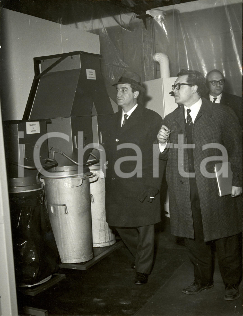 Fotografia d epoca originale 1969 BRUGHERIO MB IV Congresso SHUNT ITALIANA Impianti trattamento acque Foto 1