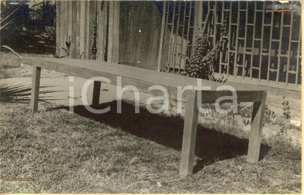 Fotografia d epoca originale 1955 ca CAMBOGIA Scuola CHAU PONHEA HOK Tavolo laboratorio sartoria Fotografia 1