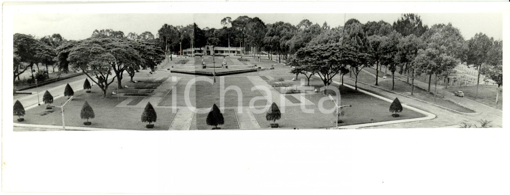 Cartolina originale da collezione 1975 ca SIEM REAP Cambodia RÃ©sidence Royale et ses jardins Cartolina RARA NV 1