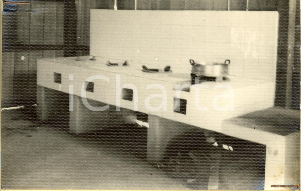 Fotografia d epoca originale 1955 ca CAMBOGIA Scuola CHAU PONHEA HOK Cucina corso Economia Domestica Foto 1