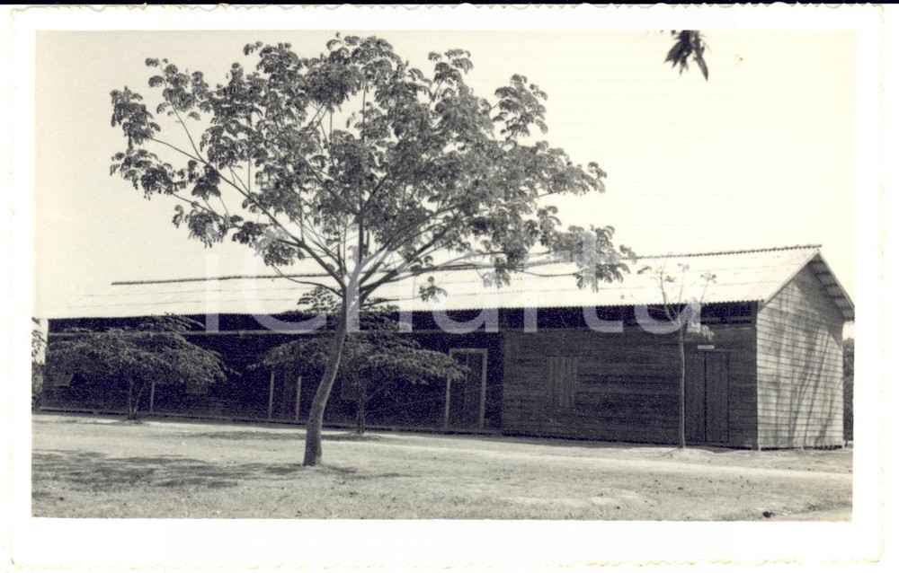 Fotografia d epoca originale 1955 ca PHNOM PEHN Cambogia La scuola TUOL SVAY PREY Fotografia 1