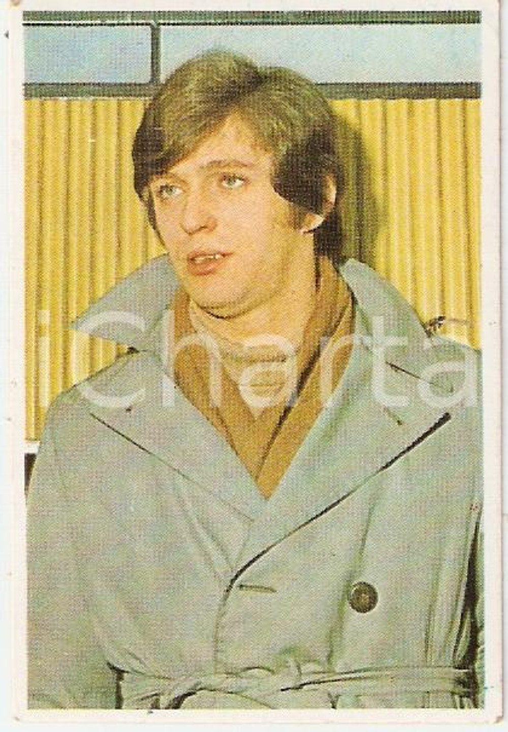 Oggetto da collezione cartaceo QUADERNI EDIS  CANTANTI 1969 Figurina George FAME n. 209 1