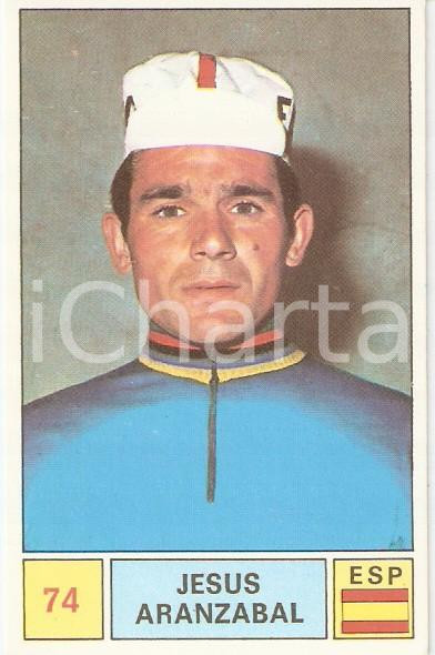 Oggetto da collezione cartaceo PANINI SPRINT 1971 Figurina Jesus ARANZABAL n. 74 Ciclismo 1